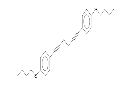 1,6-bis(4-butylthiophenyl)-1,5-hexadiyne