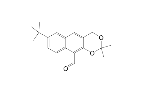 7-tert-Butyl-2,2-dimethyl-4H-benzo[g][1,3]benzodioxin-10-carbaldehyde