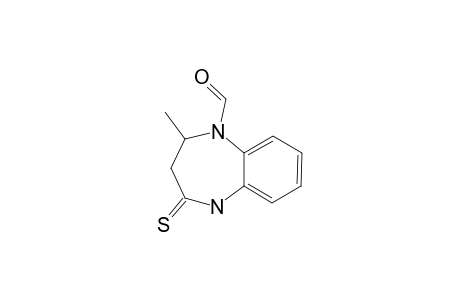 2-METHYL-4-THIOXO-2,3,4,5-TETRAHYDRO-1H-1,5-BENZODIAZEPINE-1-CARBALDEHYDE;ROTAMER-1