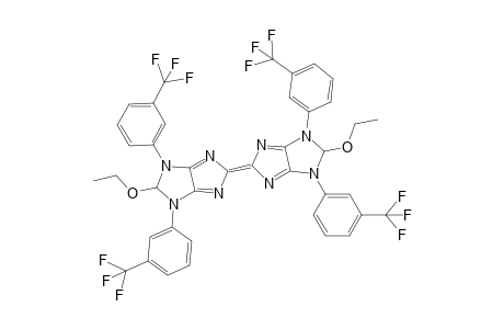 (syn)-5,5'-Diethoxy-4,6,4',6'-tetrakis[(3''-trifluoromethylphenyl]-5,6,5',6'-tetrahydro-4H,4' H-[2,2']bis(imidazo[4,5-d]imidazolylidene