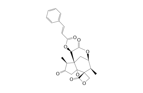 10-O-(E)-CINNAMOYL-2-OXO-6-DEOXY-NEOANISATIN