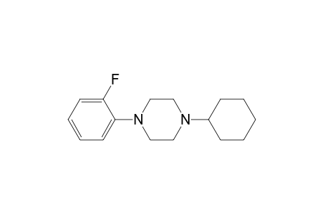 1-Cyclohexyl-4-(2-fluorophenyl)piperazine