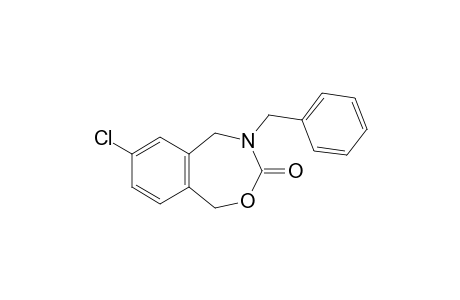 4-benzyl-7-chloro-4,5-dihydro-2,4-benzoxazepin-3(1H)-one