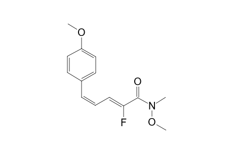 [(2Z),(4Z)]-2-FLUORO-N-METHOXY-N-METHYL-5-(4-METHOXYPHENYL)-PENTA-2,4-DIENAMIDE
