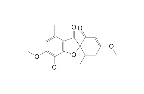 4-Methyl-6,4'-dimethoxy-7-chloro-gris-3'-ene-3,2'-dione