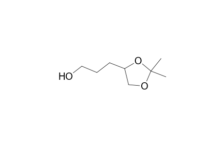 3-(2,2-dimethyl-1,3-dioxolan-4-yl)-1-propanol