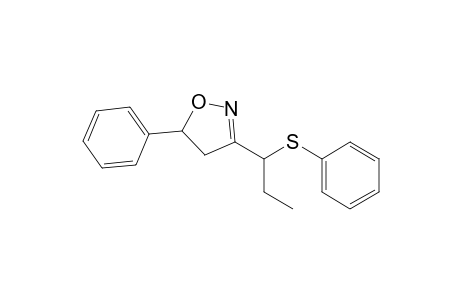 3-(1-phenylthiopropyl)-5-phenyl-4,5-dihydroisoxazole