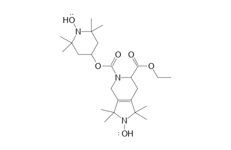 4-N-Tmpc-7,7,9,9-tetramethyl-1-oxyl-4-azabicyclo[4.3.0]nonene-3-carboxylic acid ethyl ester