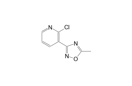 2-Chloro-3-(5-methyl-1,2,4-oxadiazol-3-yl)pyridine