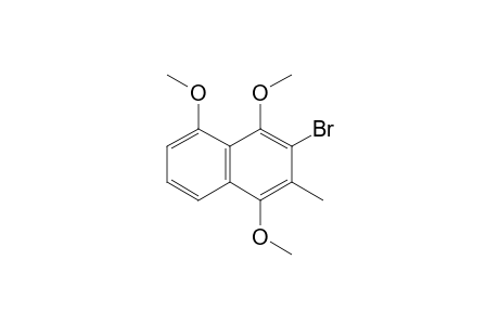 3-BROMO-1,4,5-TRIMETHOXY-2-METHYLNAPHTHALENE