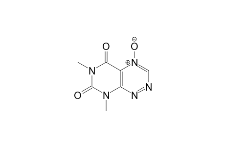 Pyrimido(5,4-e)-1,2,4-triazine-5,7(6H,8H)-dione, 6,8-dimethyl-, 4-oxide