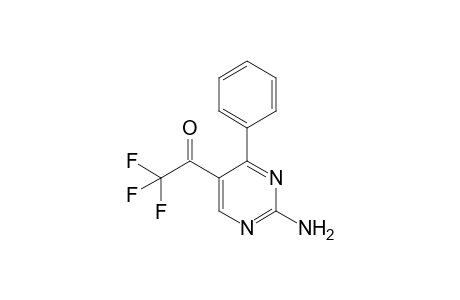 2-Amino-5-trifluoroacetyl-4-phenylpyrimidine