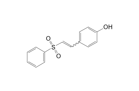 p-[2-phenylsulfonyl)vinyl]phenol