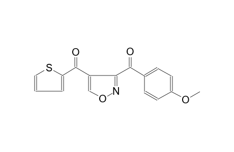 (3-(4-methoxybenzoyl)isoxazol-4-yl)(thiophen-2-yl)methanone