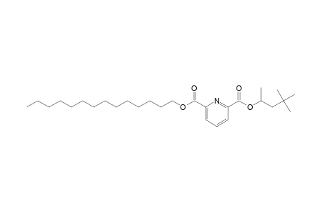2,6-Pyridinedicarboxylic acid, 4,4-dimethylpent-2-yl tetradecyl ester
