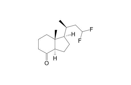 (20S)-Des-A,B-23,23-difluoro-24-norcholane-8-one