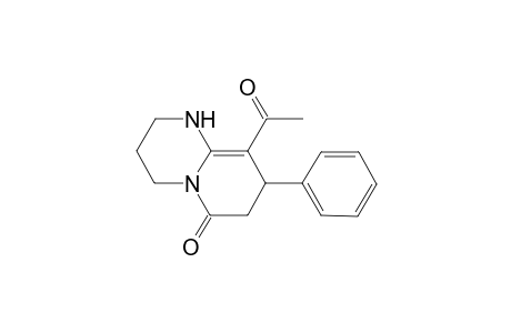 1-Oxo-3-phenyl-4-acetyl-6,10-diazabicyclo[4.4.0]dec-4-ene
