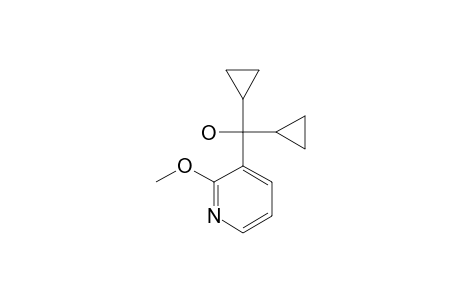 (2-METHOXY-3-PYRIDYL)-DICYCLOPROPYLMETHANOL