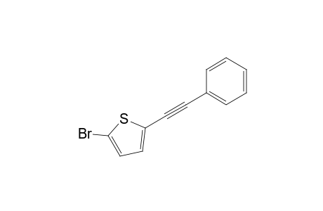 2-Bromanyl-5-(2-phenylethynyl)thiophene