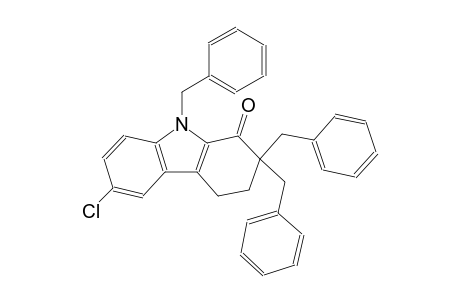2,2,9-tribenzyl-6-chloro-2,3,4,9-tetrahydro-1H-carbazol-1-one