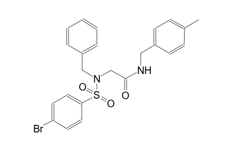 acetamide, 2-[[(4-bromophenyl)sulfonyl](phenylmethyl)amino]-N-[(4-methylphenyl)methyl]-