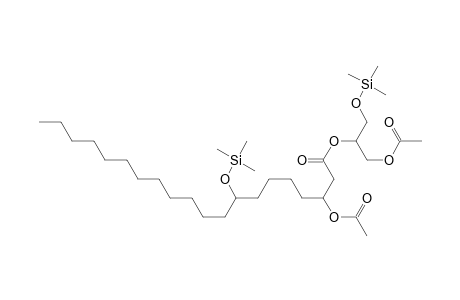 {[(Trimethylsilyl)oxymethyl]-(acetoxymethyl)methyl} 3-acetoxy-8-[(trimethylsilyl)oxy]-eicosanoate