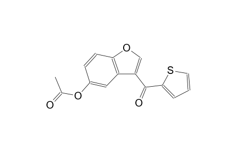 3-(2-thienylcarbonyl)-1-benzofuran-5-yl acetate