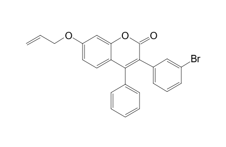 7-Allyloxy-3-(3'-bromophenyl)-4-phenylcoumarin
