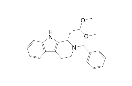 (1S)-2-Benzyl-1-(2',2'-dimethoxyethyl)-1,2,3,4-tetrahydro-.beta.-carboline