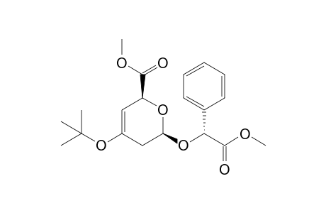 (2S,6S)-4-tert-Butoxy-6-((R)-methoxycarbonyl-phenyl-methoxy)-5,6-dihydro-2H-pyran-2-carboxylic acid methyl ester