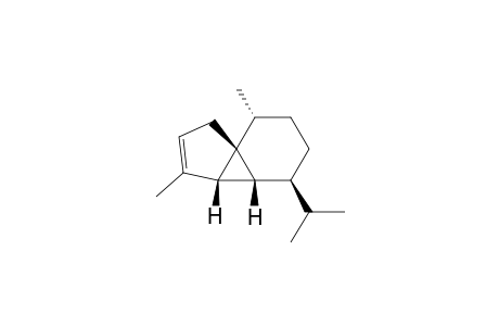 (-)-(1R,5R,6R,7S,10R)-7-Isopropyl-4,10-dimethyltricyclo[4.4.0.0(1,5)]dec-3-ene