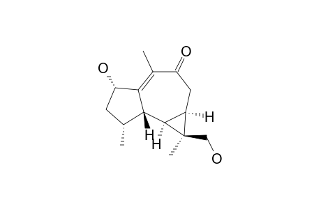 2-ALPHA,13-DIHYDROXYAROMADENDR-1(10)-EN-9-ONE