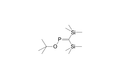 P-TERT-BUTOXY-C,C-BIS(TRIMETHYLSILYL)PHOSPHAETHENE