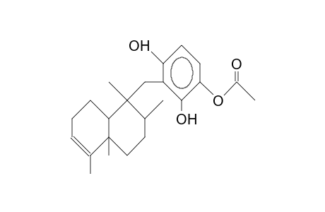 6'-Hydroxy-5'-O-acetyl-avarol