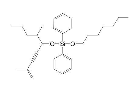 Silane, diphenyl(2,6-dimethylnon-1-en-3-yn-5-yloxy)heptyloxy-