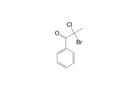 1-BROM-1-CHLORETHYLPHENYLKETON