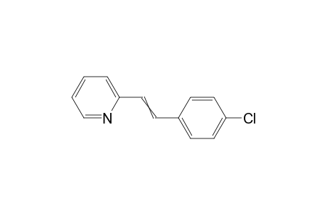 2-(2-(4-Chlorophenyl)-trans-vinyl)pyridine