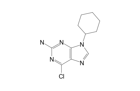 2-AMINO-6-CHLORO-9-(CYCLOHEXYL)-9H-PURINE