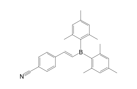 (E)-[2-(p-Cyanophenyl)ethenyl]dimesitylborane