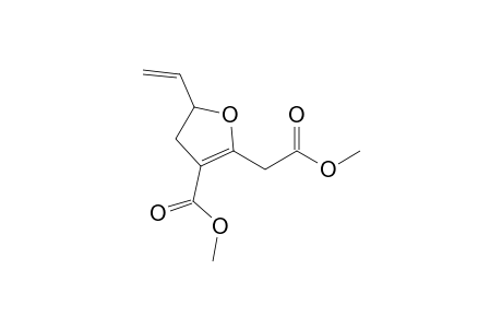 2-Methoxycarbonylmethyl-5-vinyl-4,5-dihydrofuran-3-carboxylic acid methyl ester