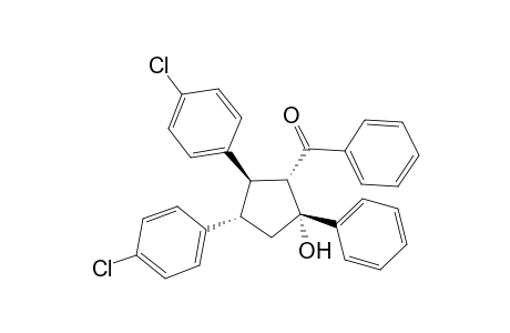 [4,5-bis(4-chlorophenyl)-2-hydroxy-2-phenyl-cyclopentyl]-phenyl-methanone