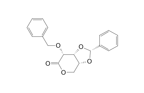 (2R,3aR,7R,7aR)-2-phenyl-7-phenylmethoxy-3a,4,7,7a-tetrahydro-[1,3]dioxolo[4,5-c]pyran-6-one