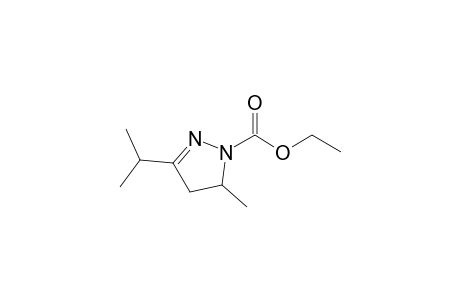 3-isopropyl-5-methyl-2-pyrazoline-1-carboxylic acid ethyl ester
