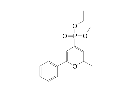 (2-Methyl-6-phenyl-2H-pyran-4-yl)-phosphonsaeure-diethylester