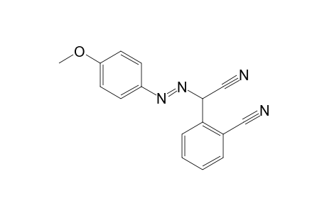 (E)-2-(Cyano((4-methoxyphenyl)diazenyl)methyl)benzonitrile