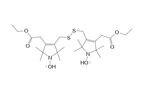 4,4-Bis[2,5-dihydro-3-ethoxycarbonylmethyl-2,2,5,5-tetramethyl-1H-pyrrol-1-yloxy radical]dimethyl disulfide