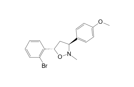 (3S*,5S*)-5-(2-Bromophenyl)-3-(4-methoxyphenyl)-2-methylisoxazolidine
