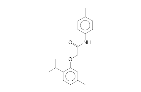 N-(4-methylphenyl)-2-(5-methyl-2-propan-2-yl-phenoxy)ethanamide