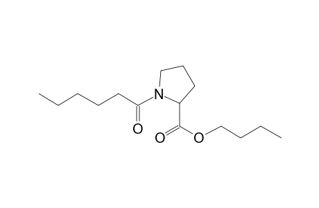 L-Proline, N-(hexanoyl)-, butyl ester