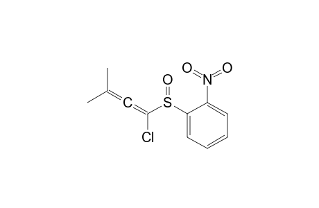 1-Chloro-3-methyl-1-[(2'-nitrobenzene)sulfinyl]-1,2-butadiene